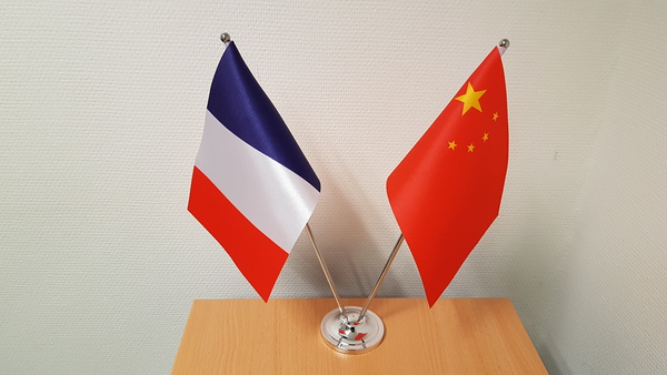 Drapeaux France-Chine